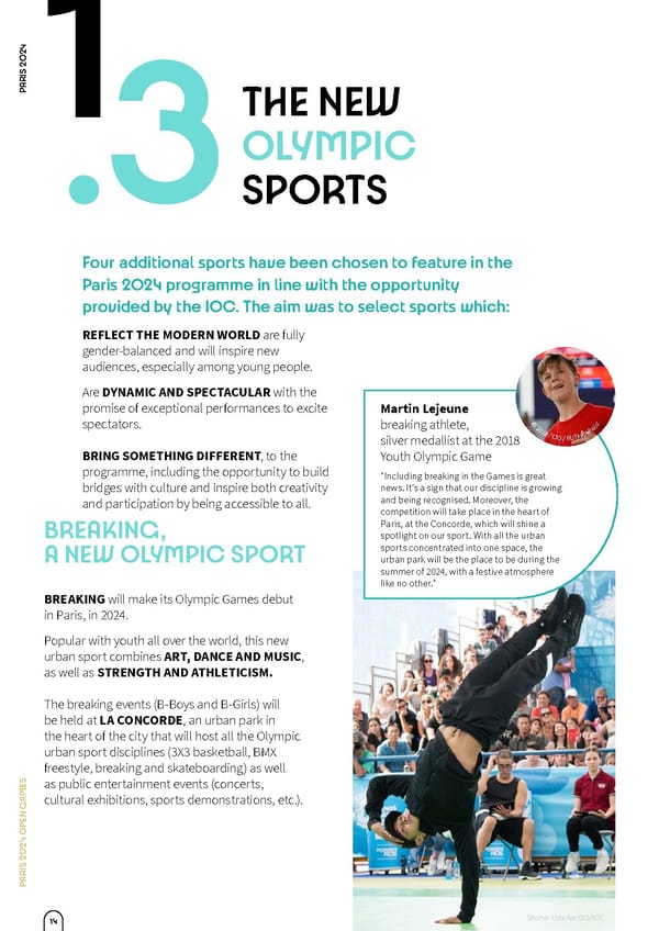 Paris 2024 Open Games Brochure - Page 13