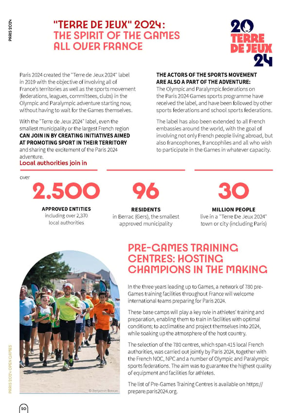 Paris 2024 Open Games Brochure - Page 19